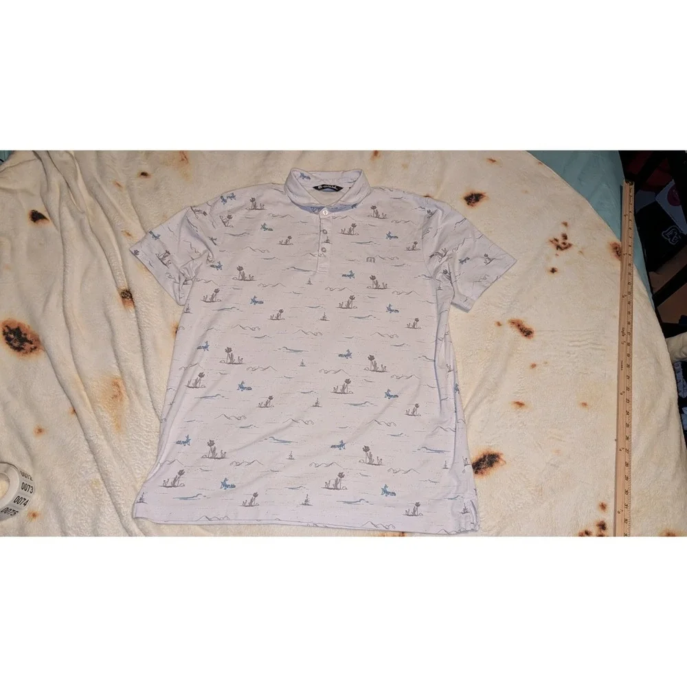 Travis Matthews Polos Mens Size‎ XL Short Sleeve Lot Of 3